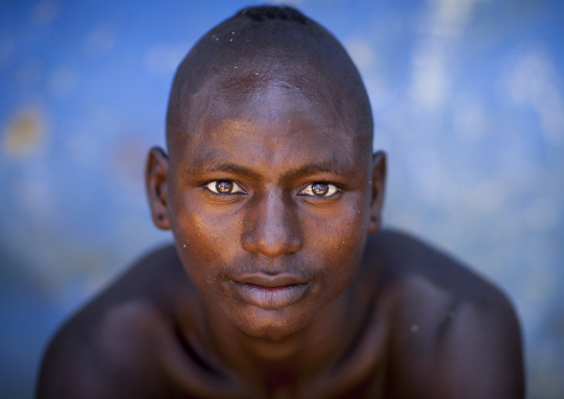Hamer Tribe Man, Turmi, Omo Valley, Ethiopia