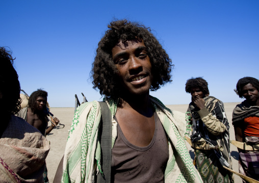 Afar tribe warriors, Assaita, Afar regional state, Ethiopia