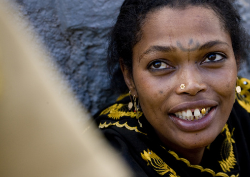 Woman With Tattoos, Harar, Ethiopia