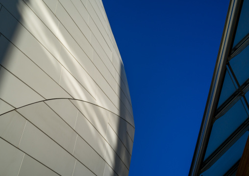Detail Of Glass Sails Of The Louis Vuitton Foundation Museum Built By Frank Gehry, Bois De Boulogne, Paris, France