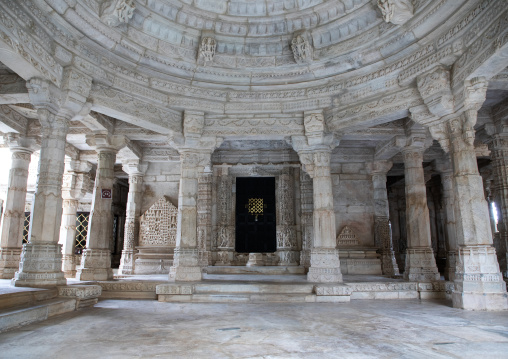 Jain Tirthankar marble temple, Rajasthan, Ranakpur, India