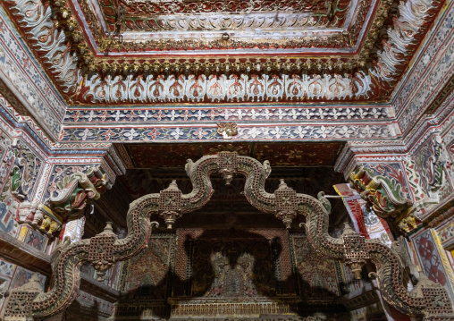 Patwa haveli decoration, Rajasthan, Jaisalmer, India