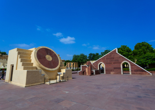 Jantar Mantar astronomical observation site, Rajasthan, Jaipur, India
