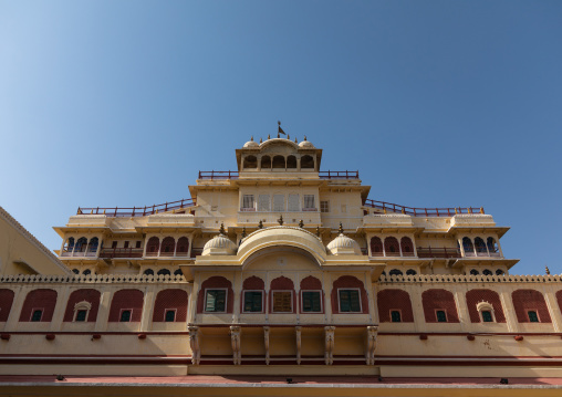 Chandra mahal at the Jaipur city palace complex, Rajasthan, Jaipur, India