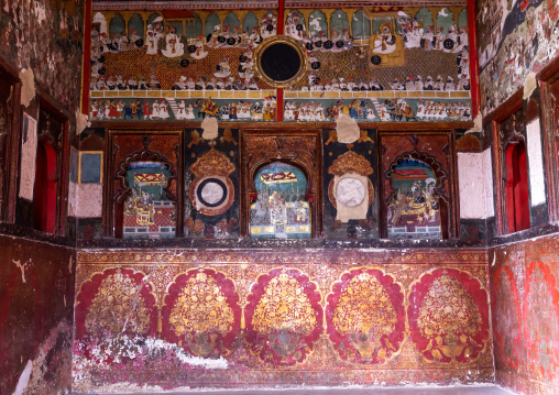 Taragarh fort murals, Rajasthan, Bundi, India