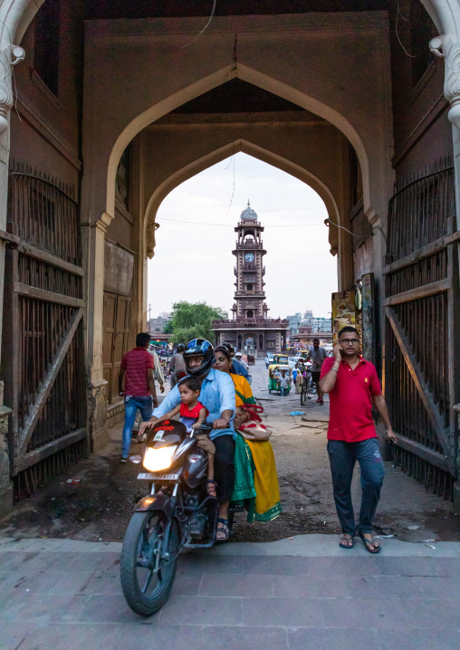 Entrance gate of the old city, Rajasthan, Jodhpur, India
