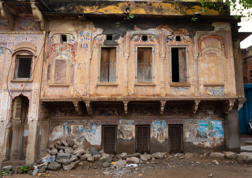Old historic haveli, Rajasthan, Nawalgarh, India