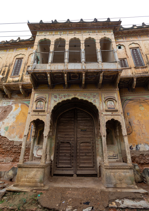 Old historic haveli, Rajasthan, Nawalgarh, India