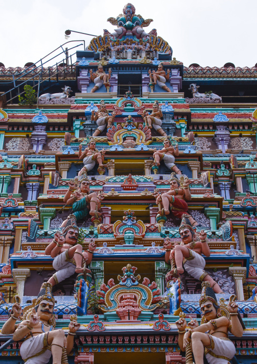 Decorated Gopuram Of Nataraja Temple, Chidambaram, India