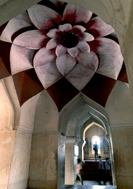 Motus Ceiling Inside Marata Palace, Thanjavur, India