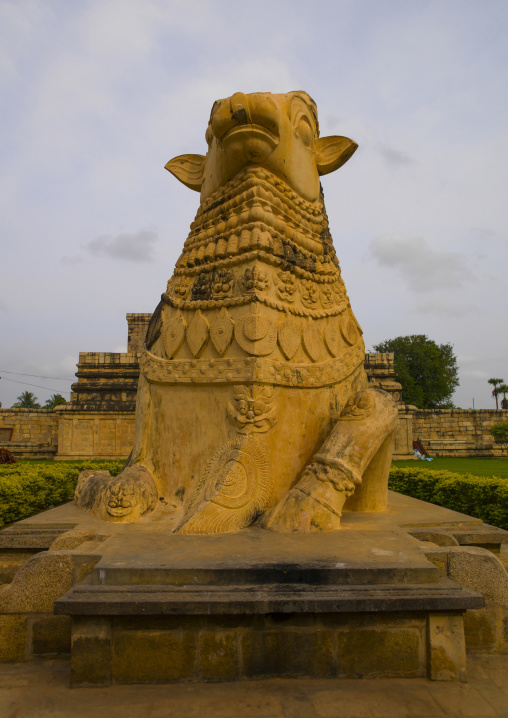 Nandi, The Mount Of Shiva At The Brihadishwara Temple, Gangaikondacholapuram, India