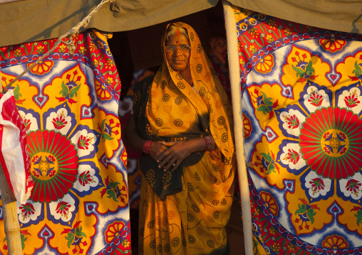 Pilgrim At Maha Kumbh Mela, Allahabad, India
