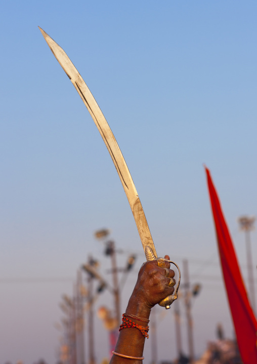 Sword At Maha Kumbh Mela, Allahabad, India