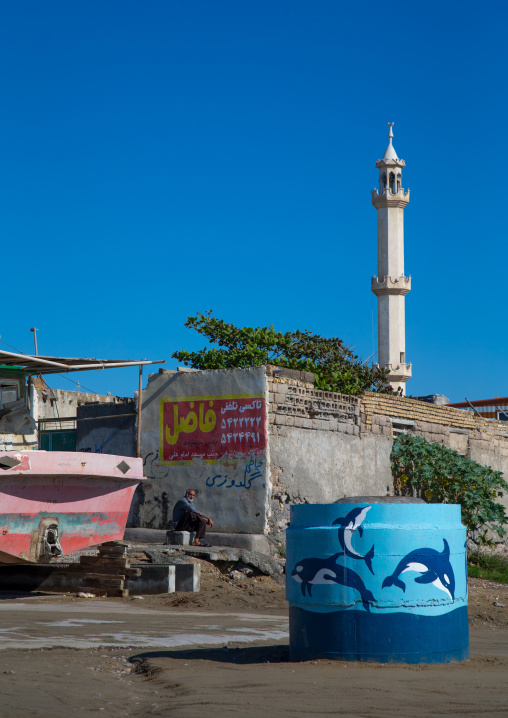 seaside decoration, Hormozgan, Bandar Abbas, Iran