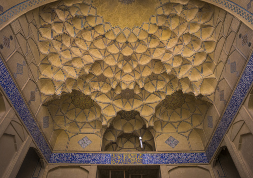 Friday mosque ceiling, Isfahan province, Isfahan, Iran