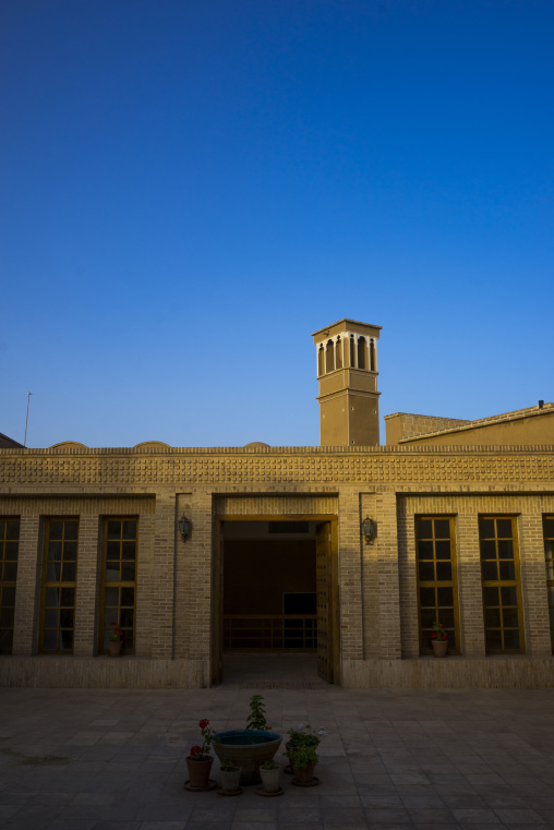 Windtower of traditional house, Isfahan province, Kashan, Iran