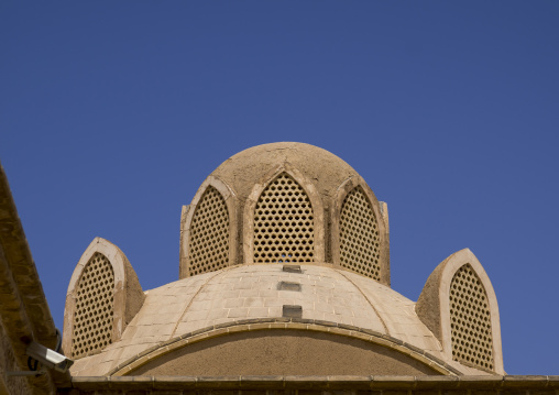 Abbasian historical house windtower, Isfahan province, Kashan, Iran