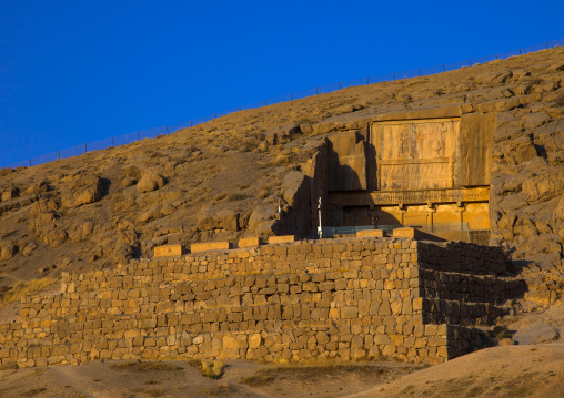 Tomb of Artaxerxes ii in Persepolis, Fars Province, Marvdasht, Iran