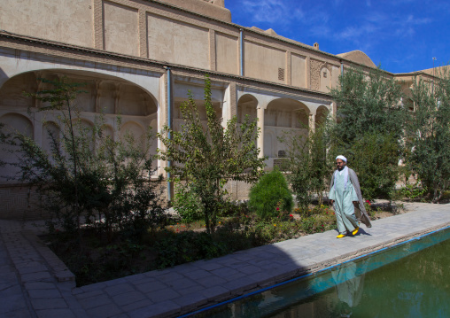 A Mullah in Boroujerdi historical house, Isfahan Province, Kashan, Iran