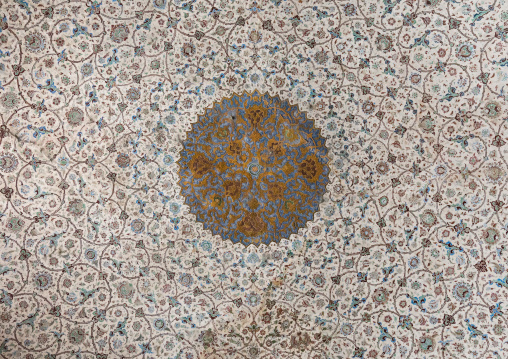 Chehel Sotoun Forty Columns Palace ceiling, Isfahan Province, Isfahan, Iran