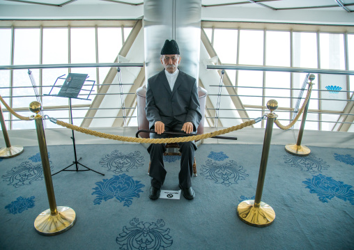 wax figure inside milad tower museum, Central district, Tehran, Iran