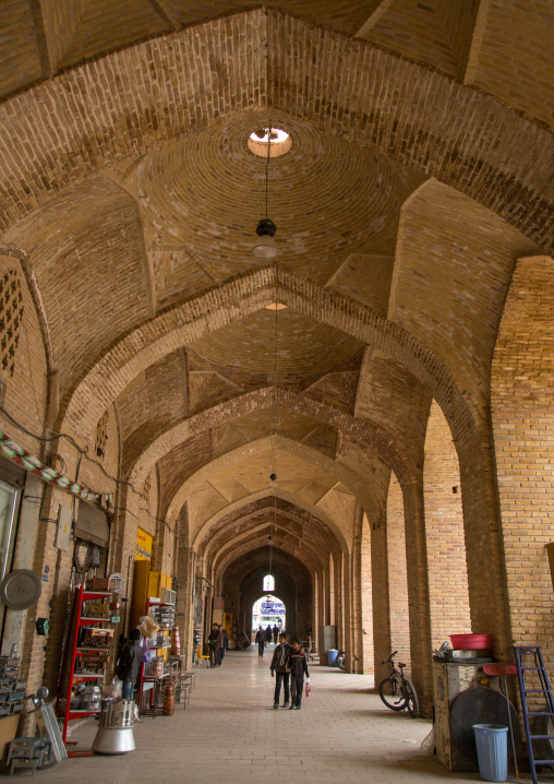 bazaar on ganjali khan square, Central County, Kerman, Iran