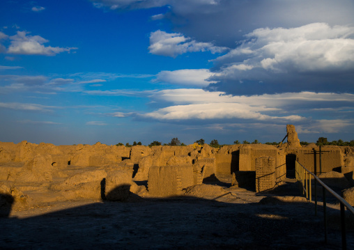the old citadel of arg-é bam, Kerman Province, Bam, Iran