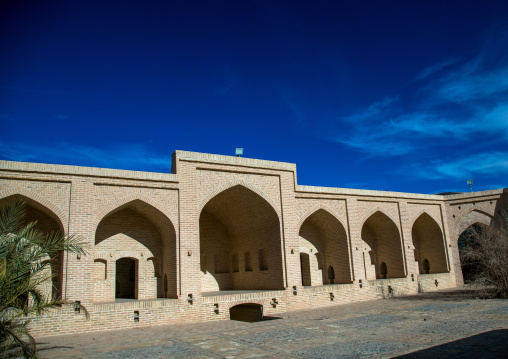 old caravanserai courtyard, Ardakan County, Aqda, Iran