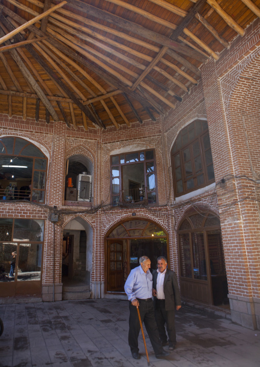 Courtyard Inside The Old Bazaar, Tabriz, Iran