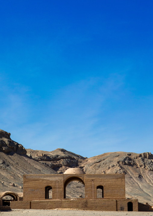Zoroastrian Old Well With Wind Towers, Yazd Province, Yazd, Iran