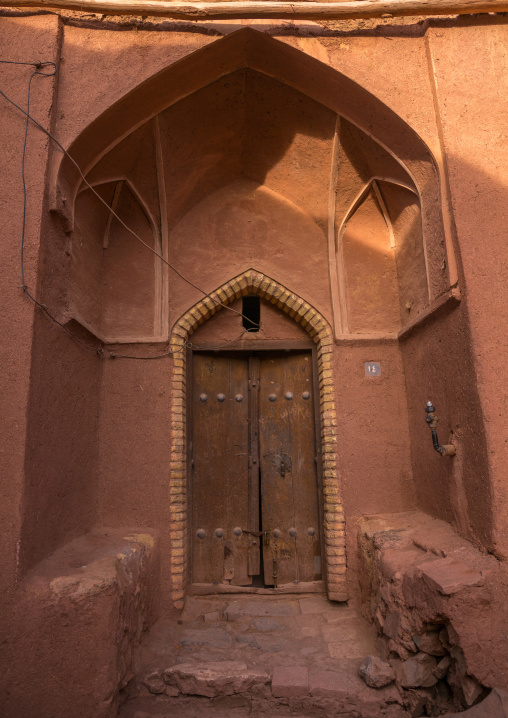Ancient Door In Zoroastrian Village, Isfahan Province, Abyaneh, Iran