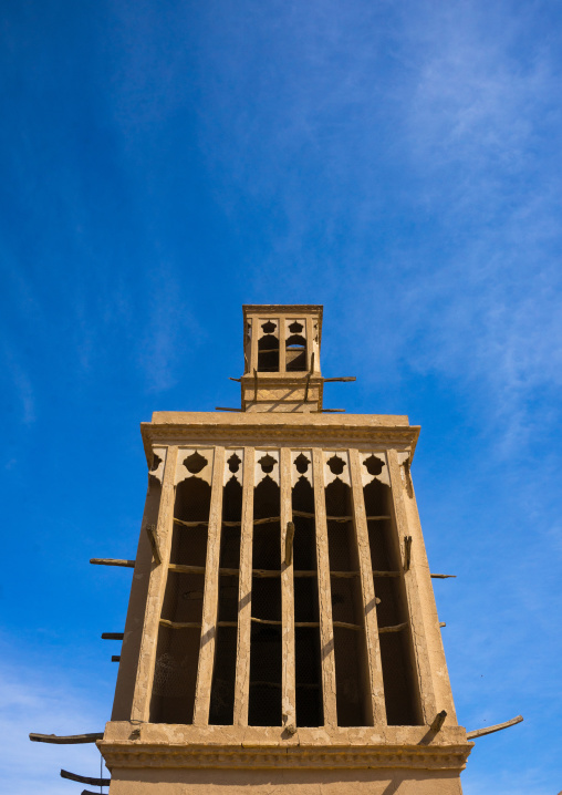 Aghazadeh Mansion Wind Towers Used As A Natural Cooling System In Iranian Traditional Architecture, Fars Province, Abarkooh, Iran