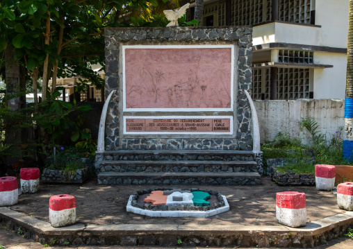 Memorial for the arrival of the first missionaries in town, Sud-Comoé, Grand-Bassam, Ivory Coast