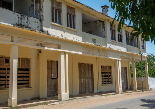 The first CFOA shop in town, Sud-Comoé, Grand-Bassam, Ivory Coast