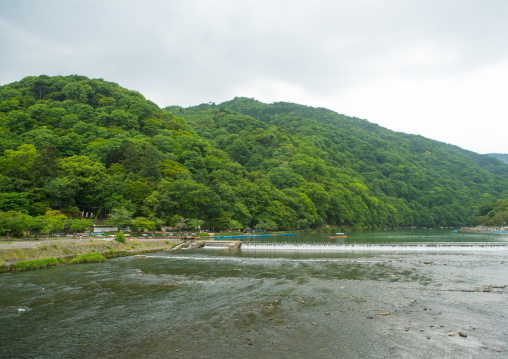 Hozu river, Kansai region, Arashiyama, Japan