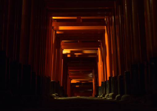 Fushimi inari torii gates, Kansai region, Kyoto, Japan