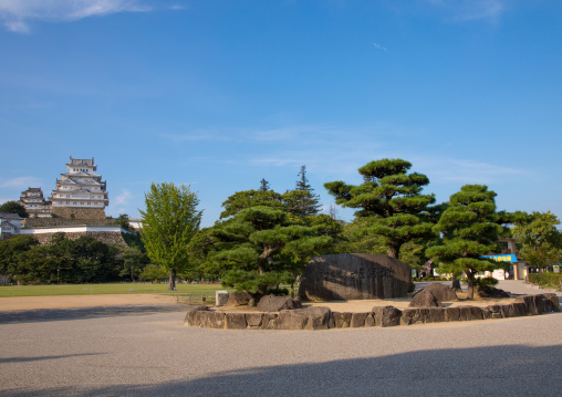 Himeji castle garden, Hypgo Prefecture, Himeji, Japan