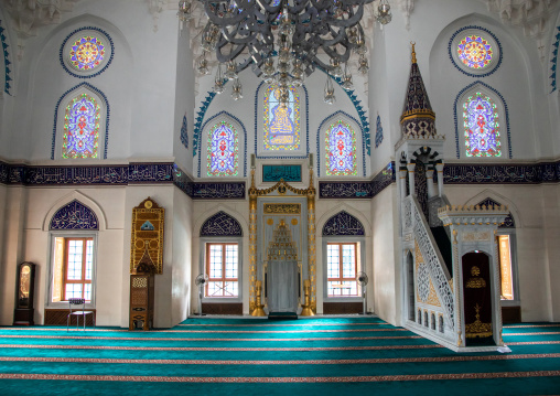 Mirhab in oyama-cho Tokyo Camii mosque, Kanto region, Tokyo, Japan