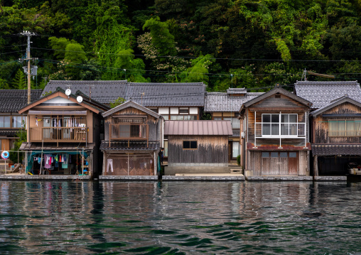 Funaya fishermen houses, Kyoto prefecture, Ine, Japan
