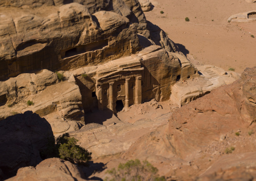Elevated View Of Petra, Jordan