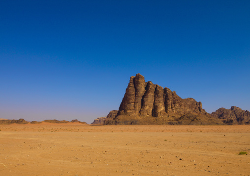 Seven Pillars Of Wisdom, Wadi Rum Desert, Jordan