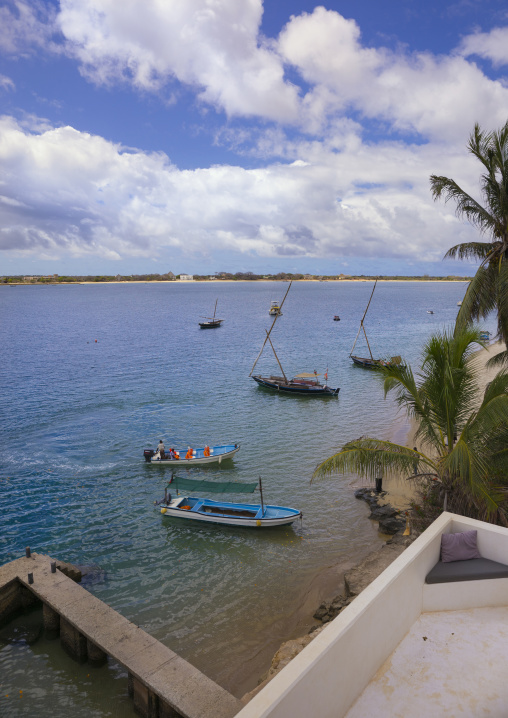 Sea view from forodhani house, Lamu county, Shela, Kenya