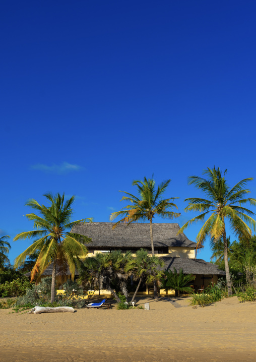 Jahazi house view on the beach, Lamu county, Kizingoni, Kenya