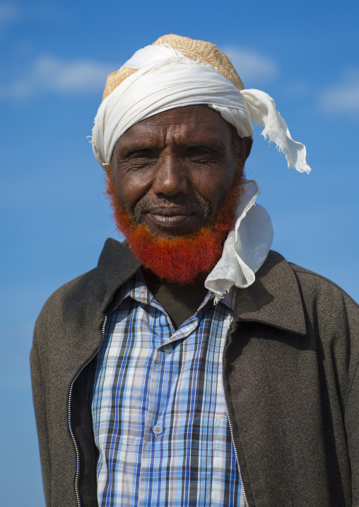 Somali tribe man, Turkana lake, Loiyangalani, Kenya