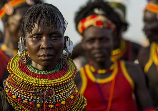 Turkana tribe people, Turkana lake, Loiyangalani, Kenya