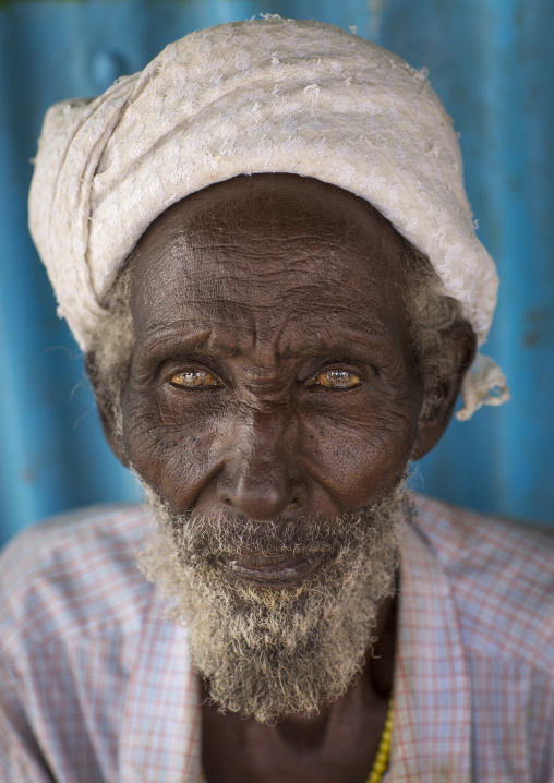 Old gabbra tribe man, Chalbi desert, Kalacha, Kenya