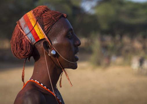 Rendille tribesman, Marsabit district, Ngurunit, Kenya