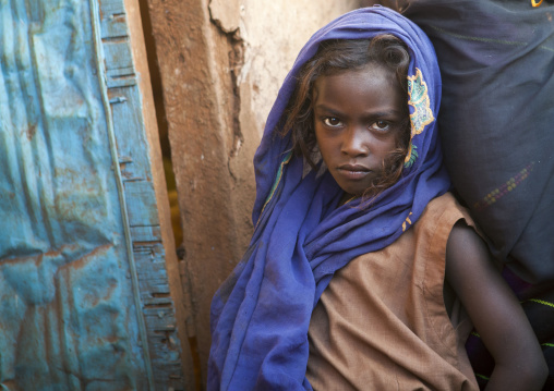 Borana tribe girl, Marsabit district, Marsabit, Kenya