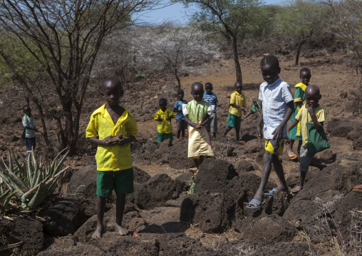 Children in a local school, Baringo county, Baringo, Kenya