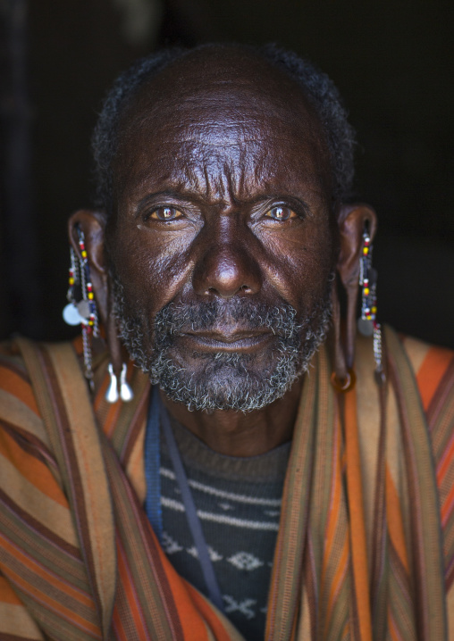 Old masai tribesman, Nakuru county, Nakuru, Kenya